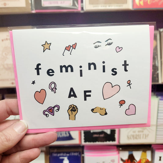 Feminist AF Card