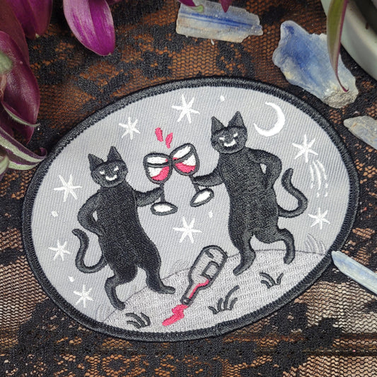 Cheers! (Wine Cats) Patch