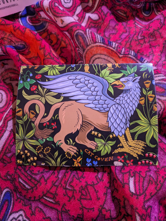 Griffin Tapestry Sticker - Sticker Club