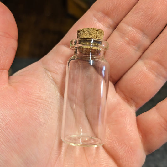 10ml Glass Vial with Cork Lid