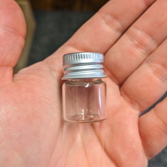 5ml Glass Vial with Aluminum Screw Top Lid