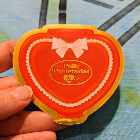 Polly Proletariat Sticker