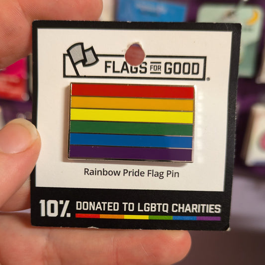 Rainbow Pride Flag Enamel Pin