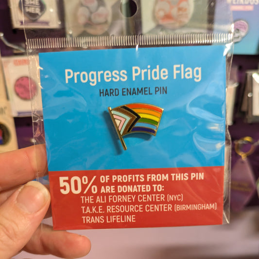 Progress Pride Flag Pin