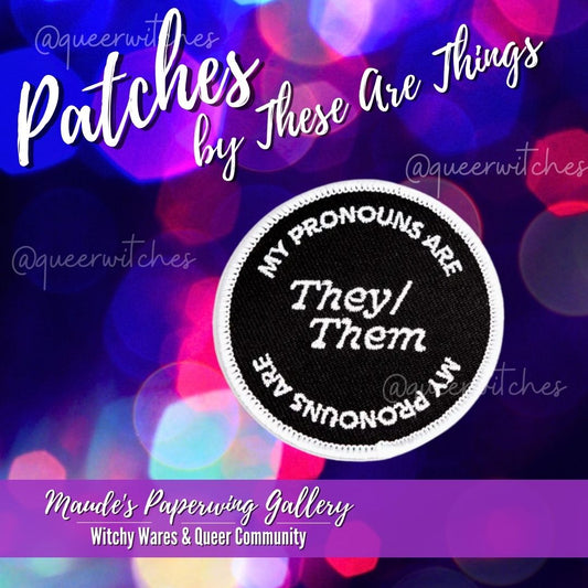 Pronoun Patches by These Are Things