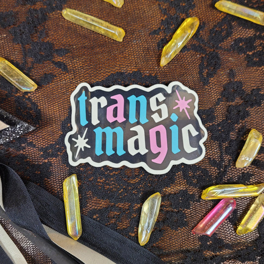 Trans Magic Sticker